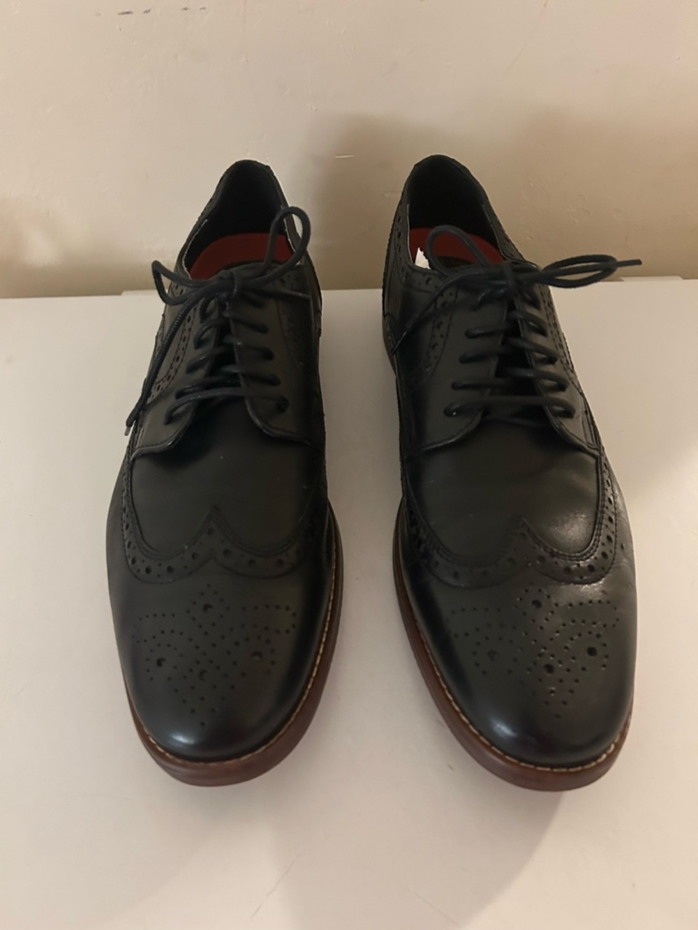 ROCKPORT Hydro-Shield Waterproof Leather Oxfords men’s size 9